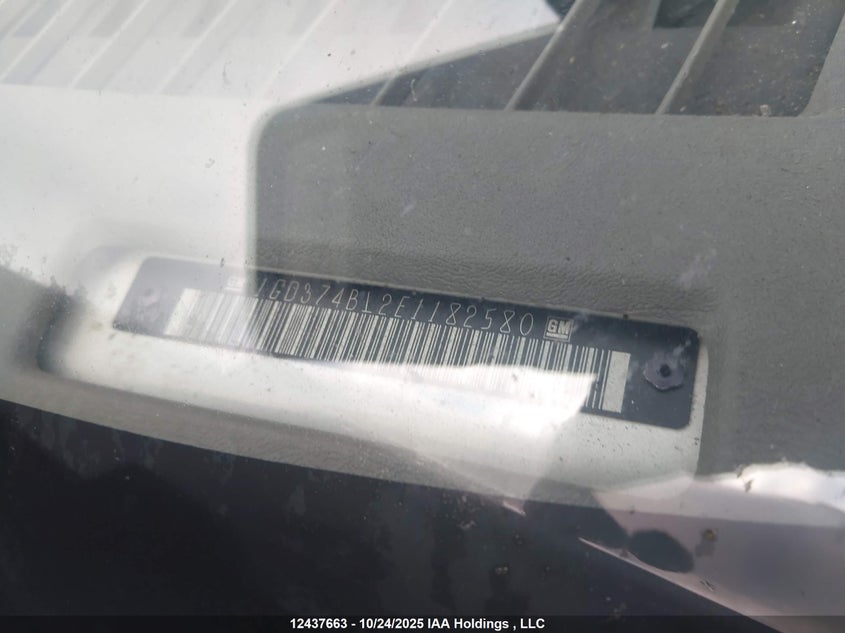 2014 GMC Savana G3500 VIN: 1GD374BL2E1182580 Lot: 12437663