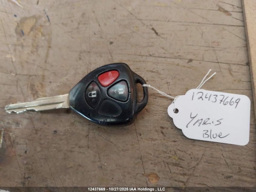 2007 Toyota Yaris VIN: JTDKT923075039342 Lot: 12437669