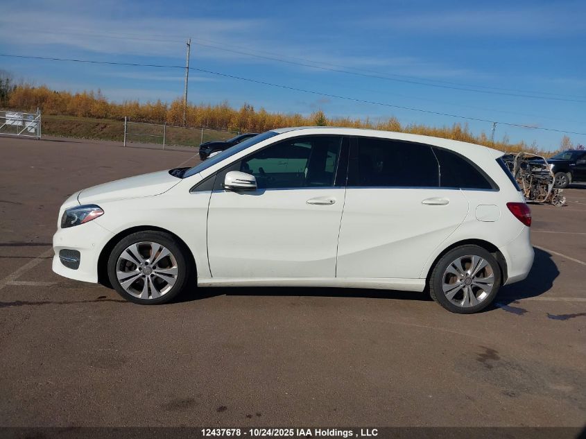 2015 Mercedes-Benz B 250 4Matic VIN: WDDMH4GB8FJ353782 Lot: 12437678