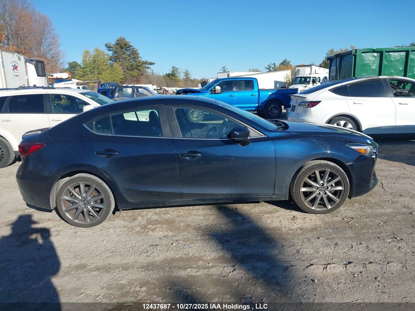 2018 Mazda Mazda3 Gt VIN: 3MZBN1W38JM191406 Lot: 12437687