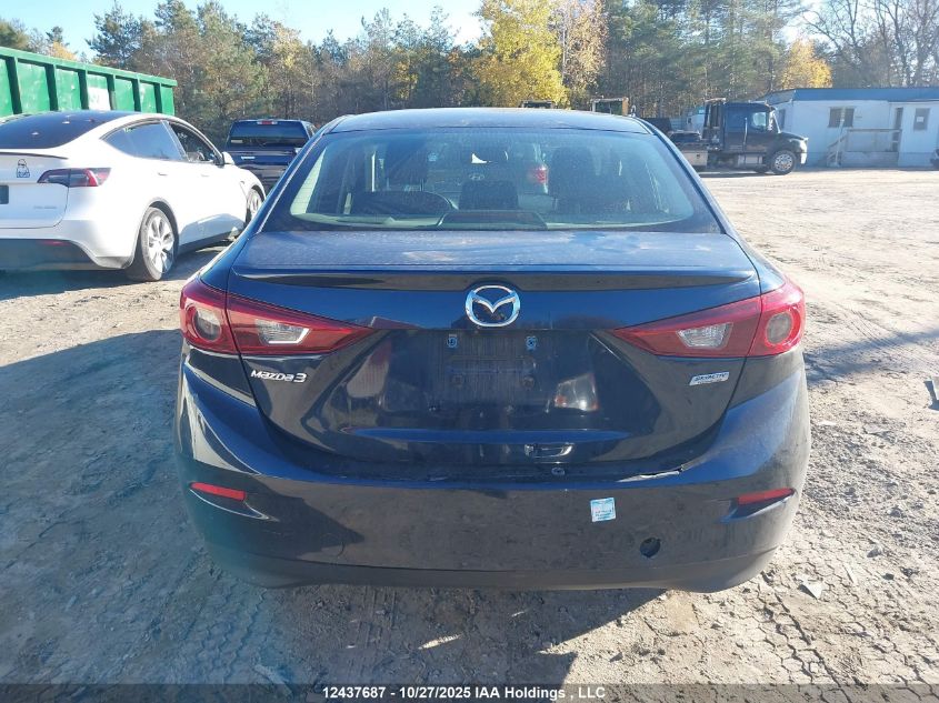 2018 Mazda Mazda3 Gt VIN: 3MZBN1W38JM191406 Lot: 12437687