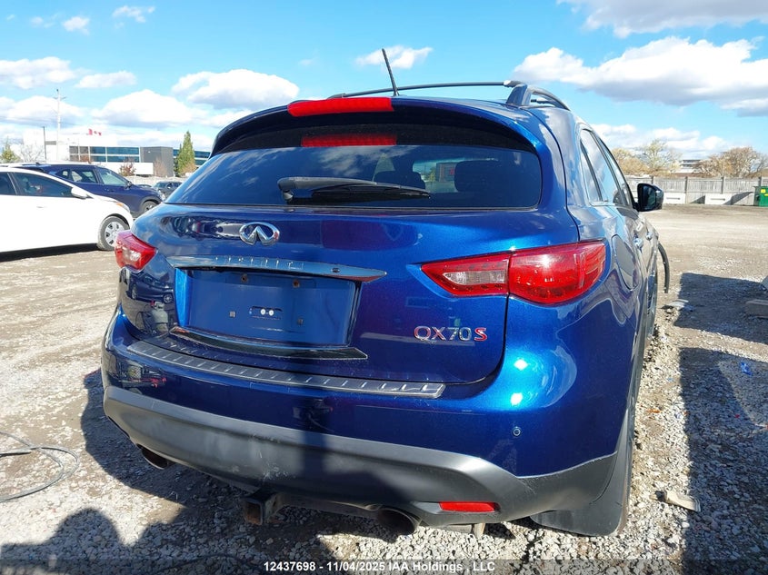 2016 Infiniti Qx70 VIN: JN8CS1MW8GM752306 Lot: 12437698