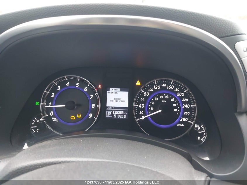 2016 Infiniti Qx70 VIN: JN8CS1MW8GM752306 Lot: 12437698