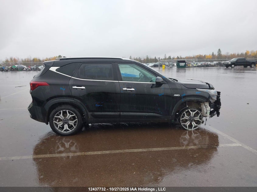 2021 Kia Seltos Ex VIN: KNDERCAA7M7221256 Lot: 12437732