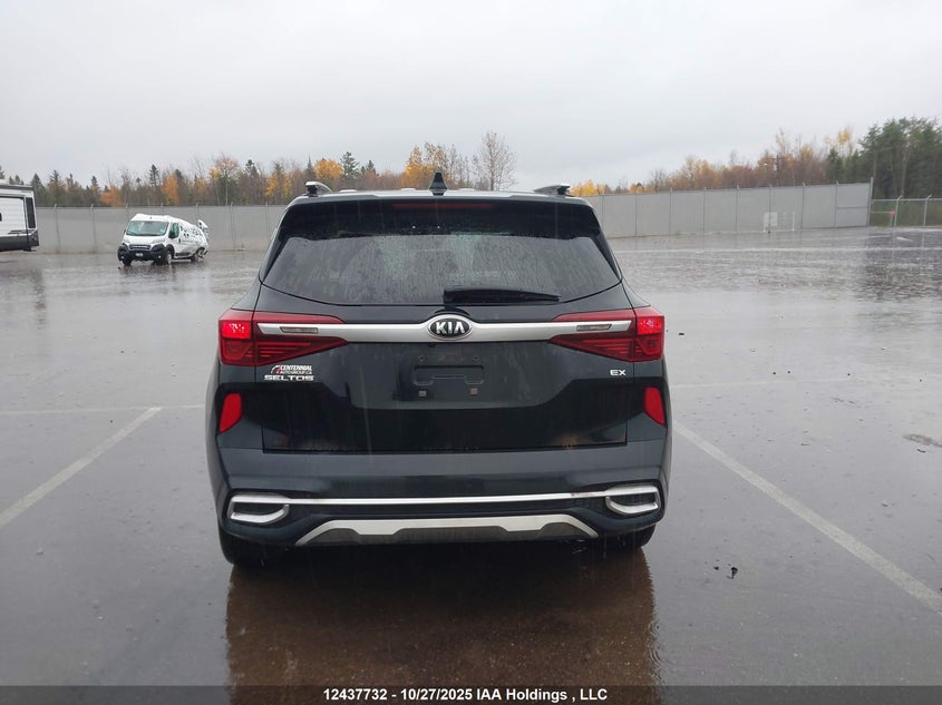 2021 Kia Seltos Ex VIN: KNDERCAA7M7221256 Lot: 12437732
