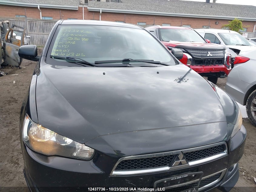 2014 Mitsubishi Lancer Se VIN: JA32V2FW6EU603678 Lot: 12437736