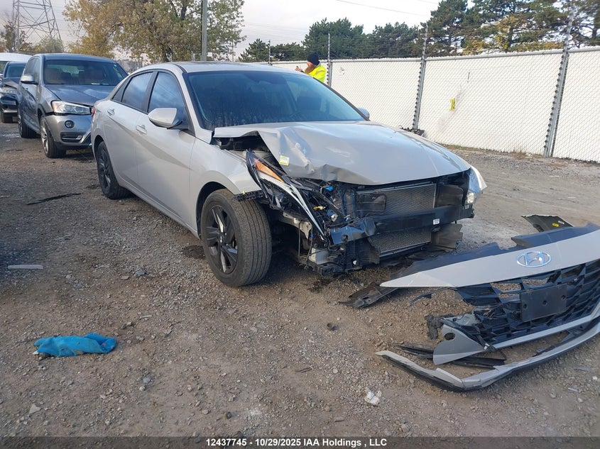 KMHLM4AG0PU608331 2023 Hyundai Elantra Preferred Ivt With Tech Package auction photo 1