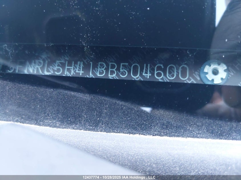 5FNRL5H41BB504600 2011 HONDA ODYSSEY photo no. 18