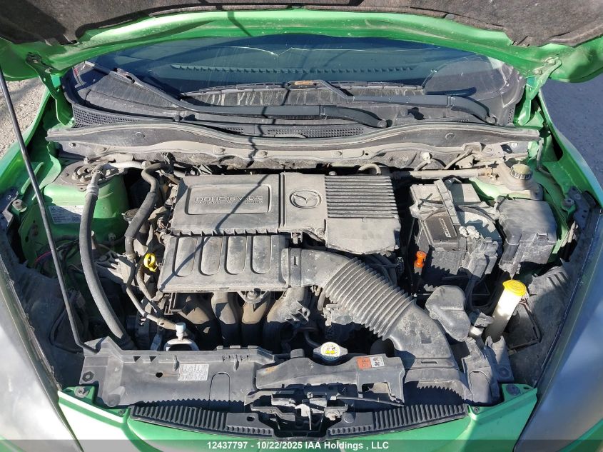 2011 Mazda Mazda2 VIN: JM1DE1HY6B0104997 Lot: 12437797