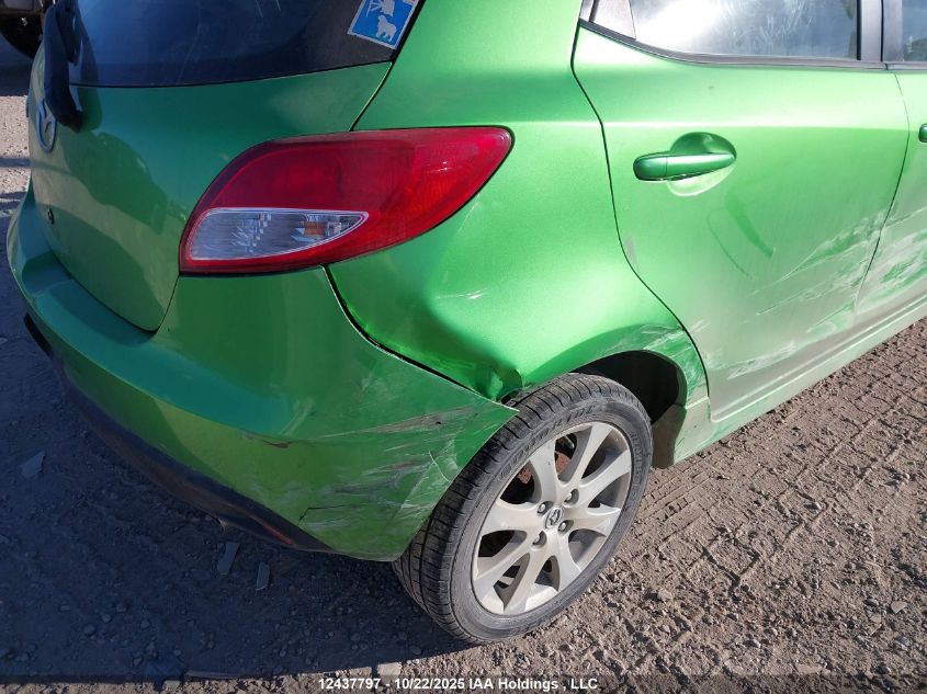 2011 Mazda Mazda2 VIN: JM1DE1HY6B0104997 Lot: 12437797