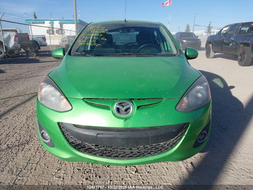 2011 Mazda Mazda2 VIN: JM1DE1HY6B0104997 Lot: 12437797