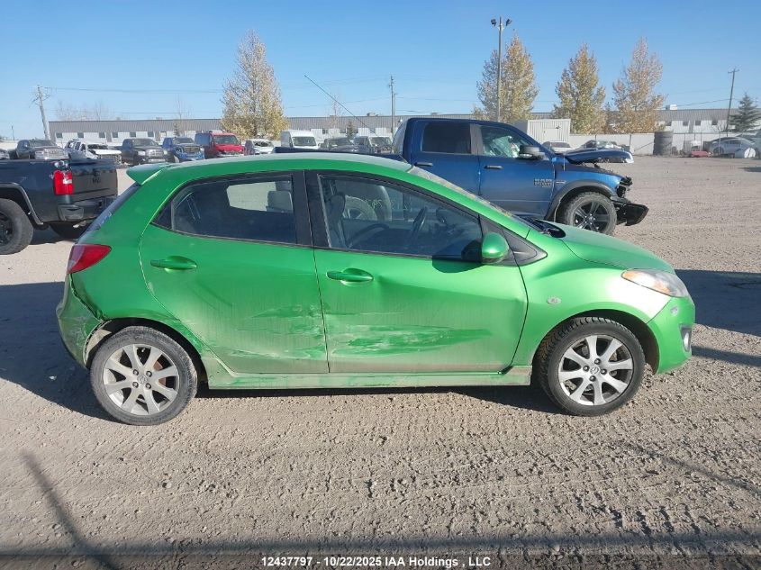 2011 Mazda Mazda2 VIN: JM1DE1HY6B0104997 Lot: 12437797