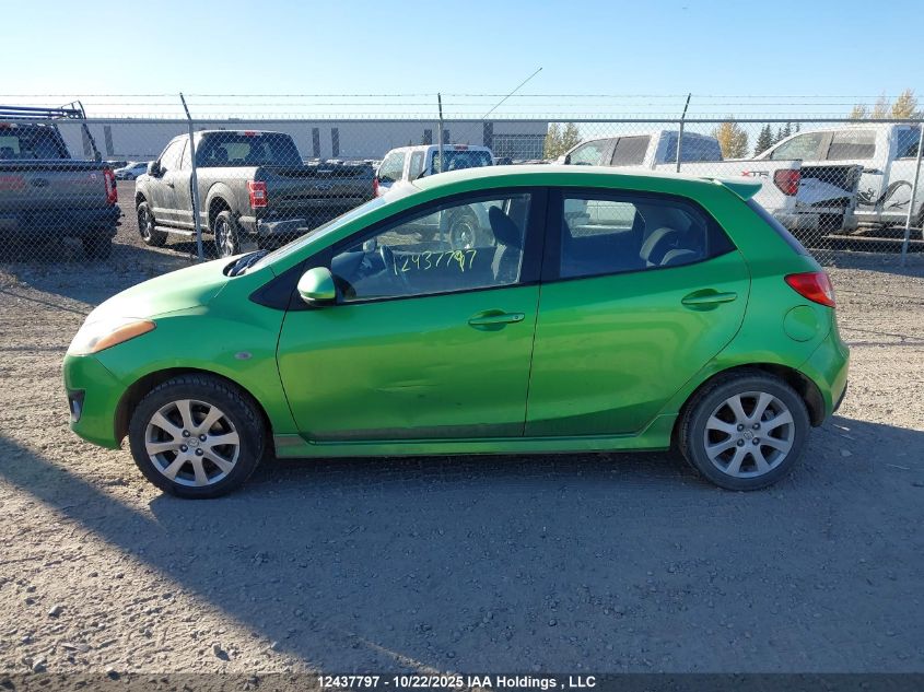 2011 Mazda Mazda2 VIN: JM1DE1HY6B0104997 Lot: 12437797