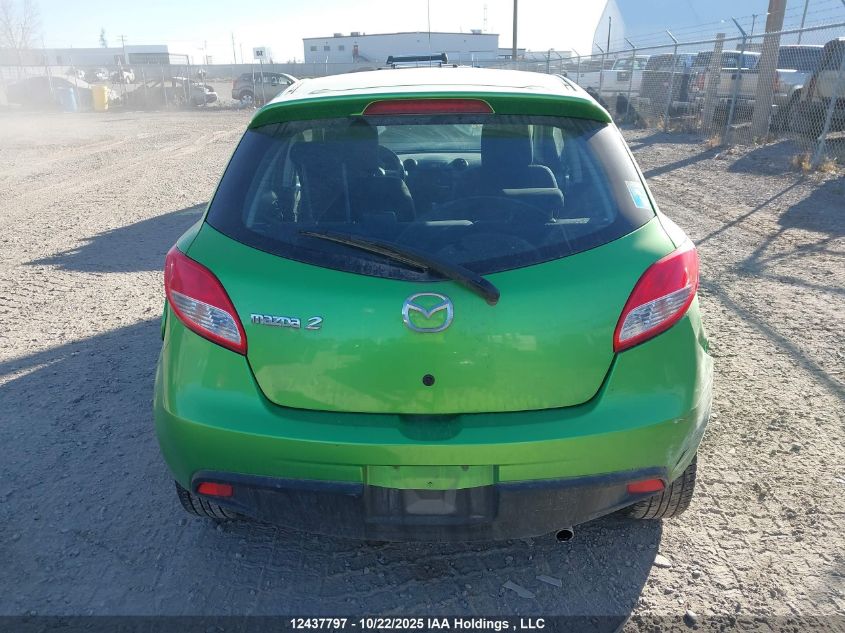 2011 Mazda Mazda2 VIN: JM1DE1HY6B0104997 Lot: 12437797