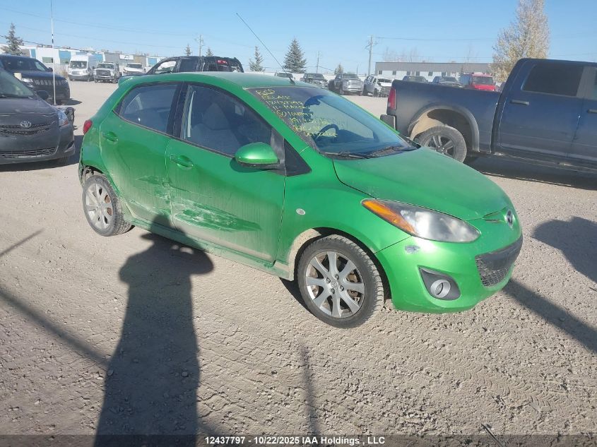 2011 Mazda Mazda2 VIN: JM1DE1HY6B0104997 Lot: 12437797