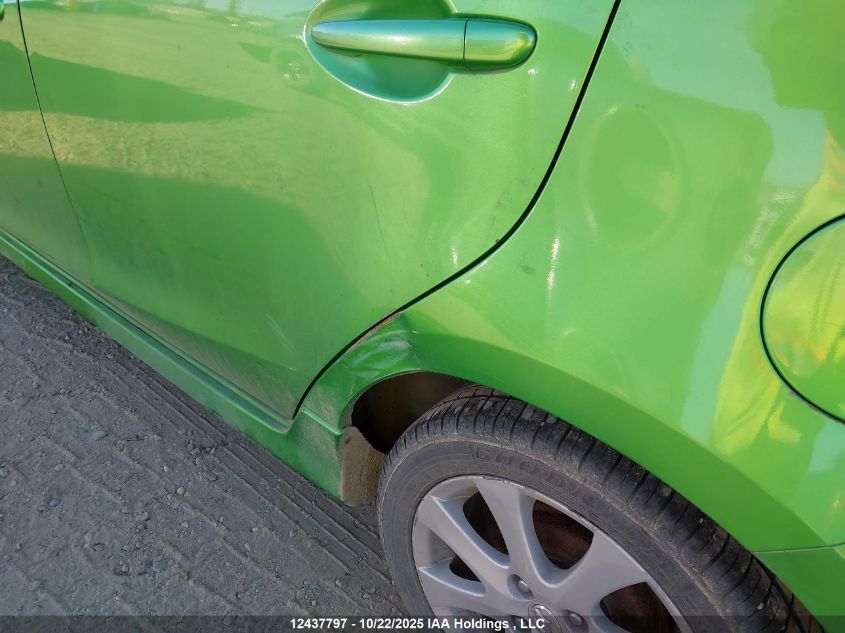 2011 Mazda Mazda2 VIN: JM1DE1HY6B0104997 Lot: 12437797