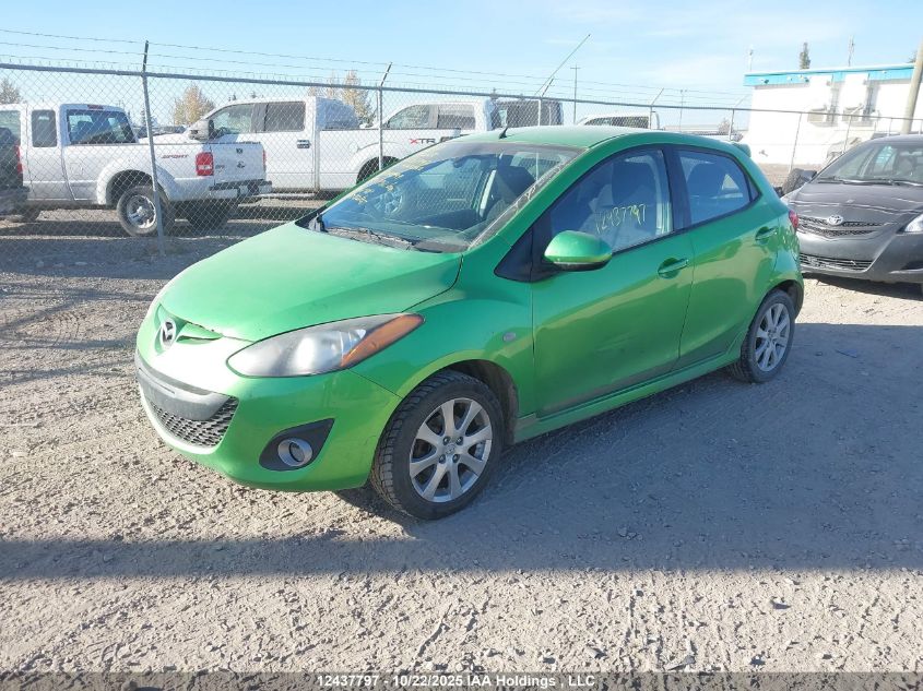 2011 Mazda Mazda2 VIN: JM1DE1HY6B0104997 Lot: 12437797