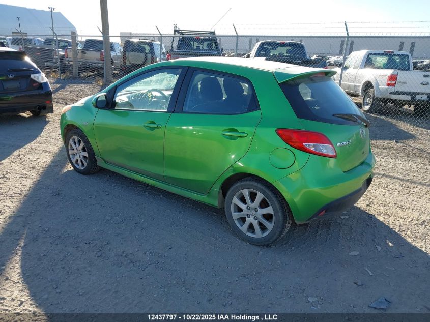 2011 Mazda Mazda2 VIN: JM1DE1HY6B0104997 Lot: 12437797