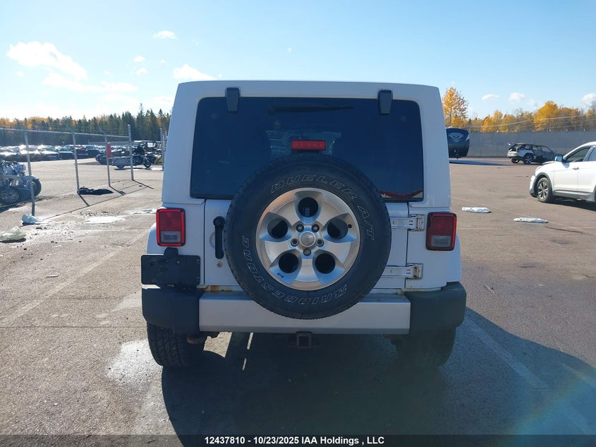 2013 Jeep Wrangler Unlimited Sahara VIN: 1C4BJWEG1DL510599 Lot: 12437810