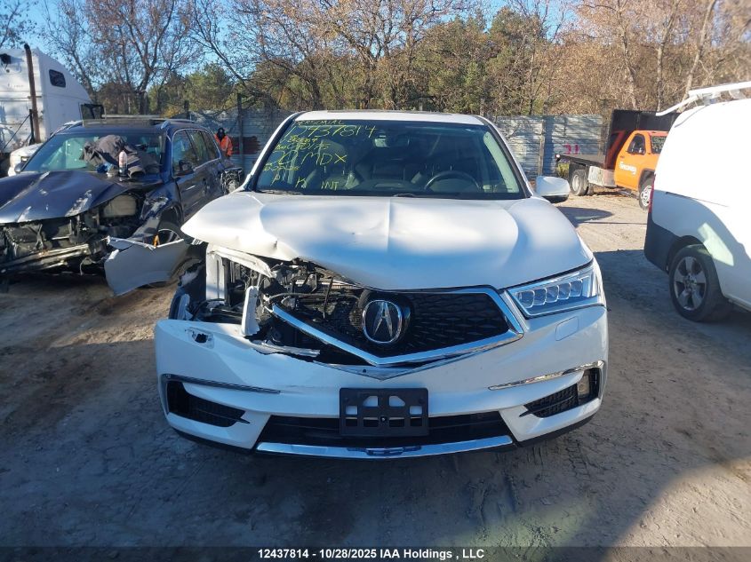 2020 Acura Mdx Tech Plus VIN: 5J8YD4H69LL800064 Lot: 12437814