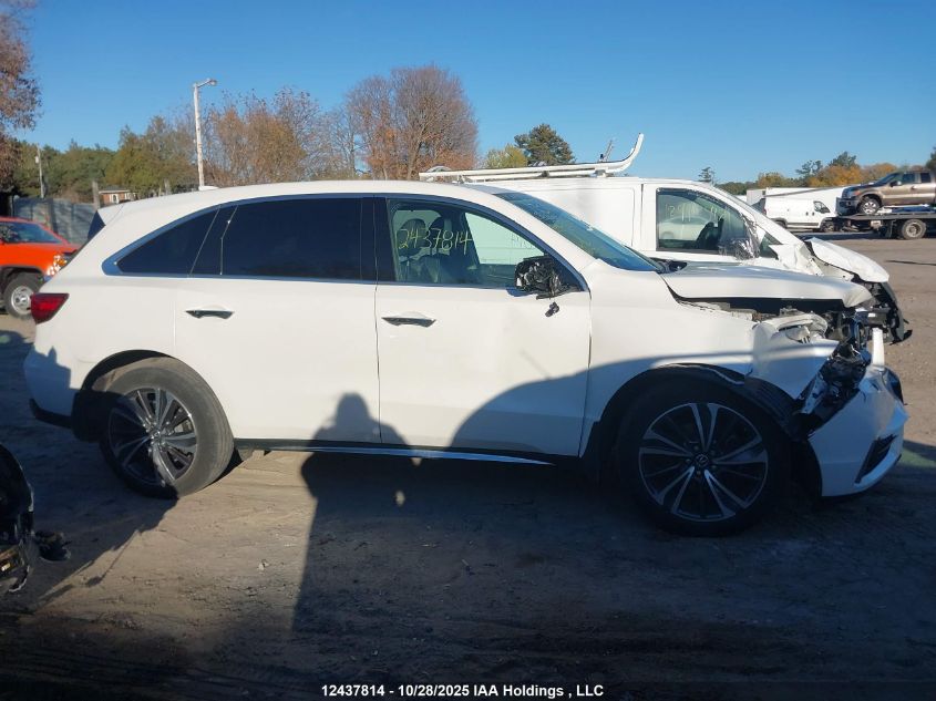 2020 Acura Mdx Tech Plus VIN: 5J8YD4H69LL800064 Lot: 12437814