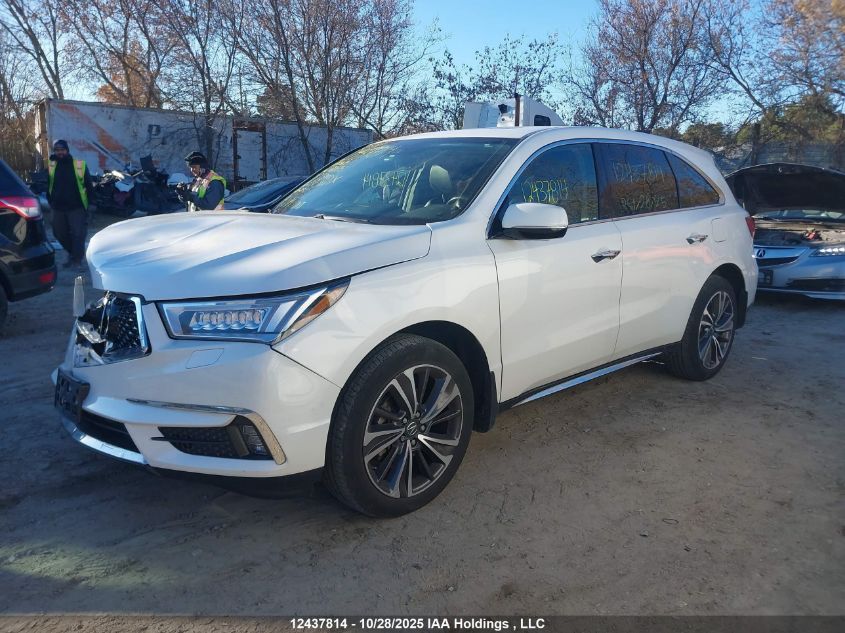 2020 Acura Mdx Tech Plus VIN: 5J8YD4H69LL800064 Lot: 12437814