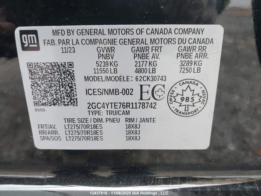 2GC4YTE76R1178742 2024 CHEVROLET  photo no. 9