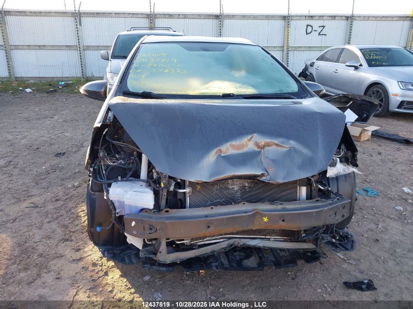 2014 Toyota Prius C VIN: JTDKDTB38E1572375 Lot: 12437819