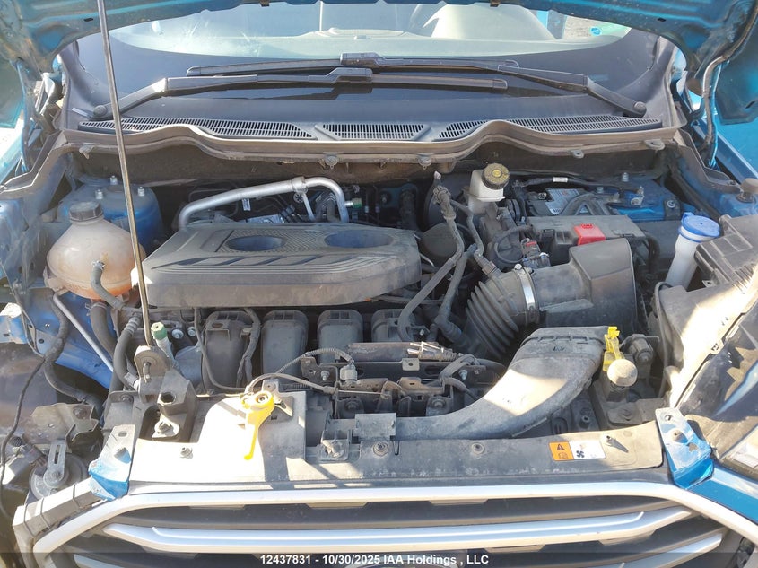 2020 Ford Ecosport Titanium VIN: MAJ6S3KL4LC344582 Lot: 12437831