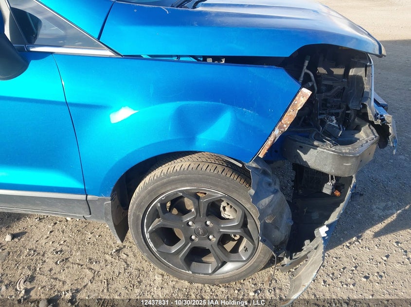 2020 Ford Ecosport Titanium VIN: MAJ6S3KL4LC344582 Lot: 12437831