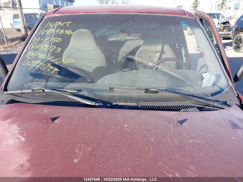 2000 Ford F150 VIN: 2FTZX1728YCA55123 Lot: 12437846