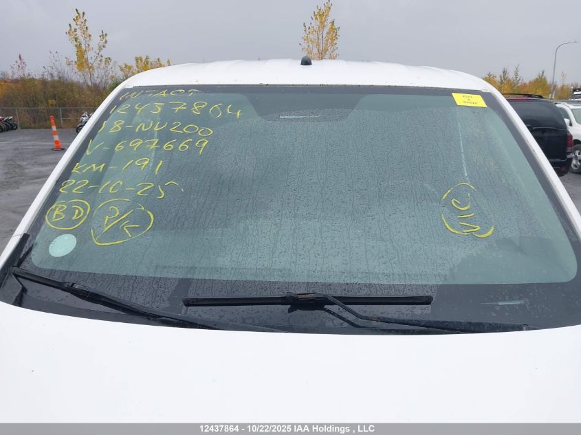 2018 Nissan Nv200 VIN: 3N6CM0KN0JK697669 Lot: 12437864