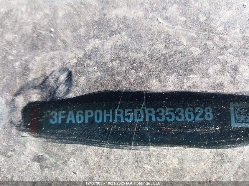2013 Ford Fusion Se VIN: 3FA6P0HR5DR353628 Lot: 12437905