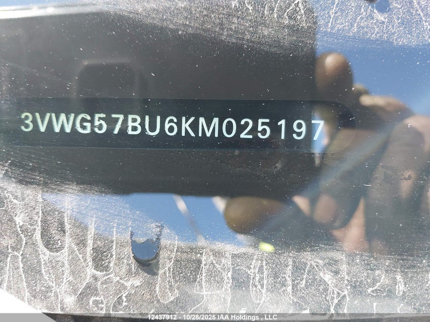 3VWG57BU6KM025197 2019 VOLKSWAGEN JETTA photo no. 18