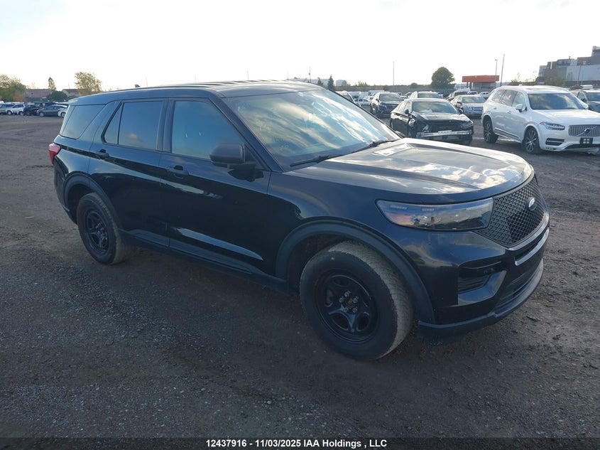 1FM5K8AB2LGB57700 2020 Ford Explorer Police Interceptor auction photo 1
