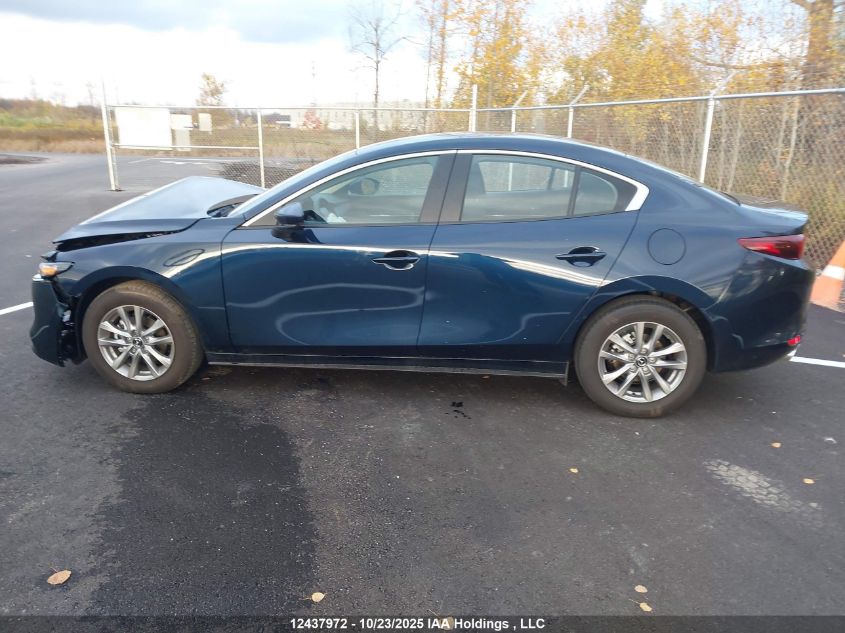 2025 Mazda 3 Select Sport VIN: JM1BPABM5S1790211 Lot: 12437972