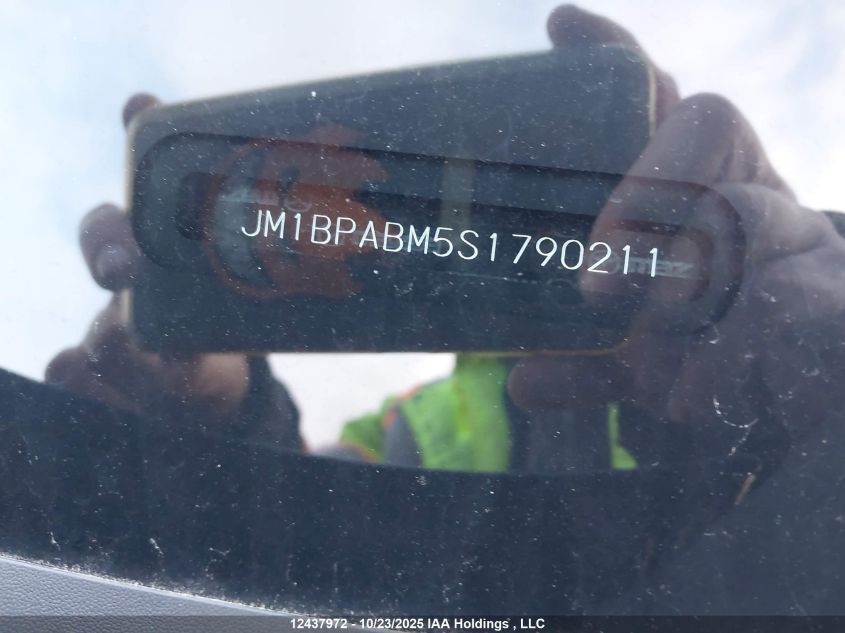 2025 Mazda 3 Select Sport VIN: JM1BPABM5S1790211 Lot: 12437972