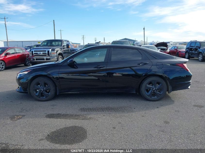 2022 Hyundai Elantra Preferred Ivt VIN: KMHLM4AG2NU354005 Lot: 12437977