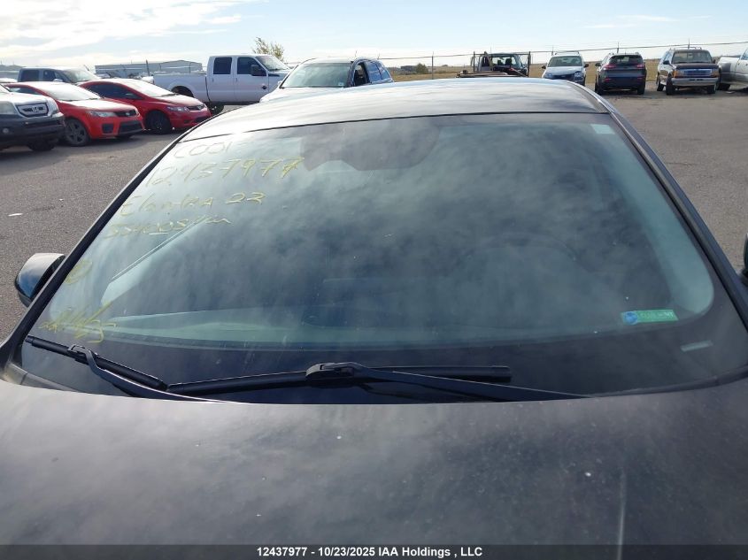 2022 Hyundai Elantra Preferred Ivt VIN: KMHLM4AG2NU354005 Lot: 12437977