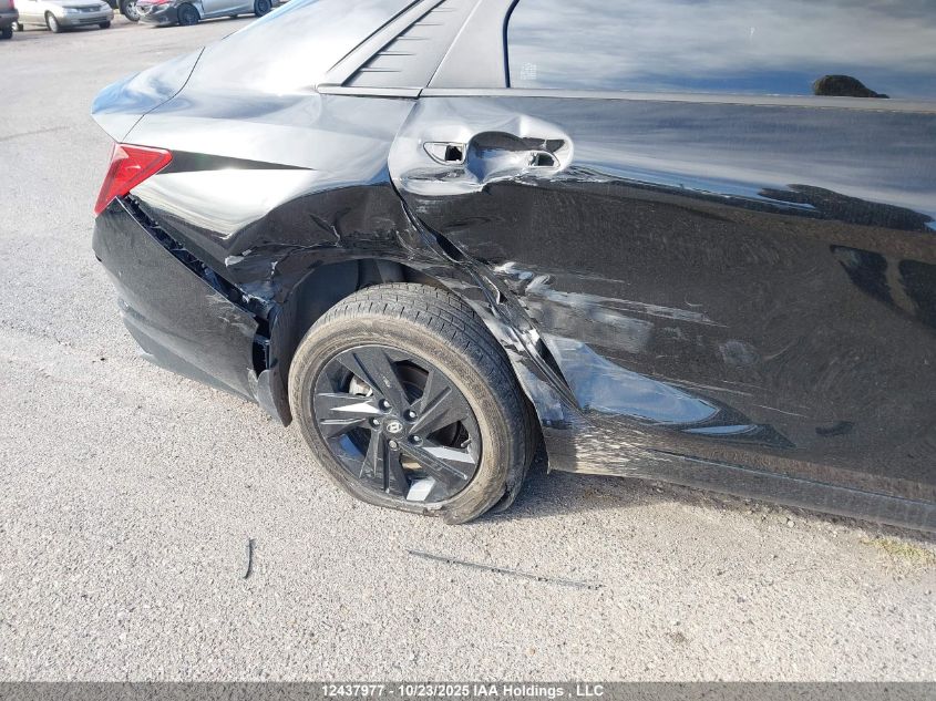 2022 Hyundai Elantra Preferred Ivt VIN: KMHLM4AG2NU354005 Lot: 12437977