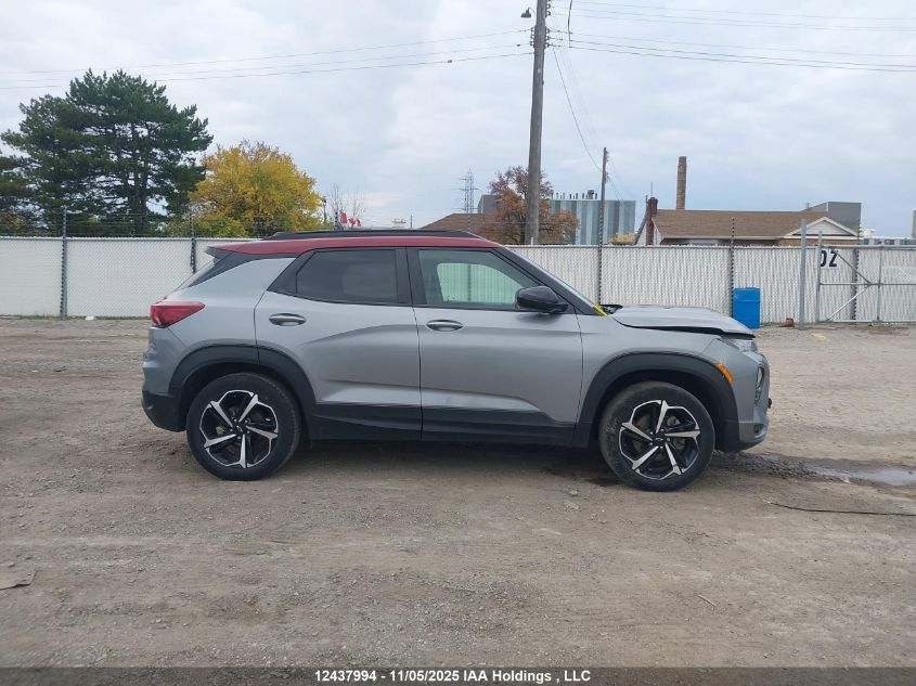 2023 Chevrolet Trailblazer Rs VIN: KL79MUSL1PB063629 Lot: 12437994