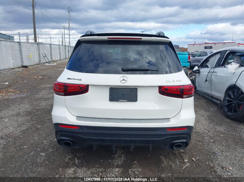 2022 Mercedes-Benz Glb Amg 35 4Matic VIN: W1N4M5BB3NW183652 Lot: 12437995