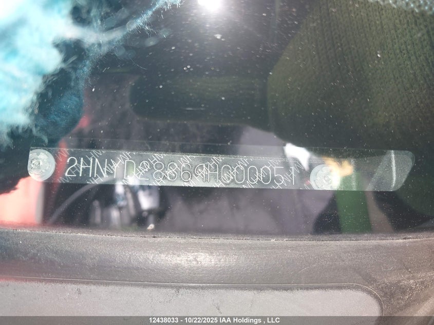 2HNYD28669H000051 2009 ACURA MDX photo no. 9