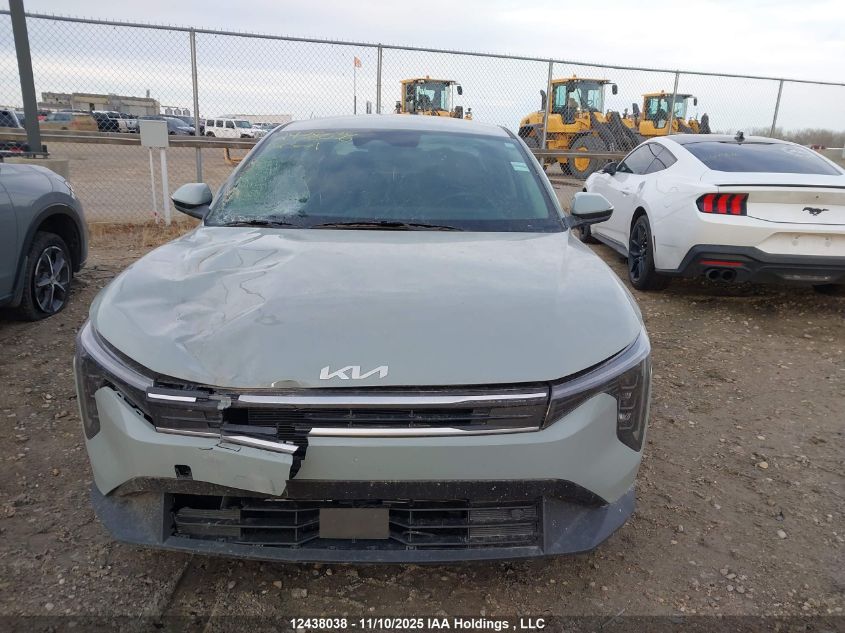 2025 Kia K4 Ex VIN: 3KPFU4DE7SE076157 Lot: 12438038