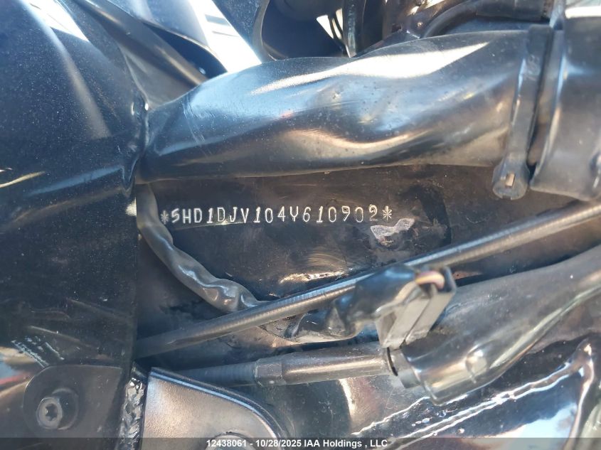 2004 Harley-Davidson Flht Classic VIN: 5HD1DJV104Y610902 Lot: 12438061