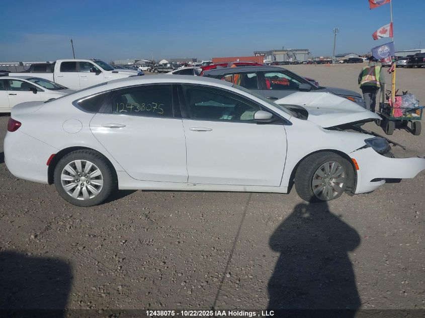 2016 Chrysler 200 Lx VIN: 1C3CCCFB0GN182766 Lot: 12438075