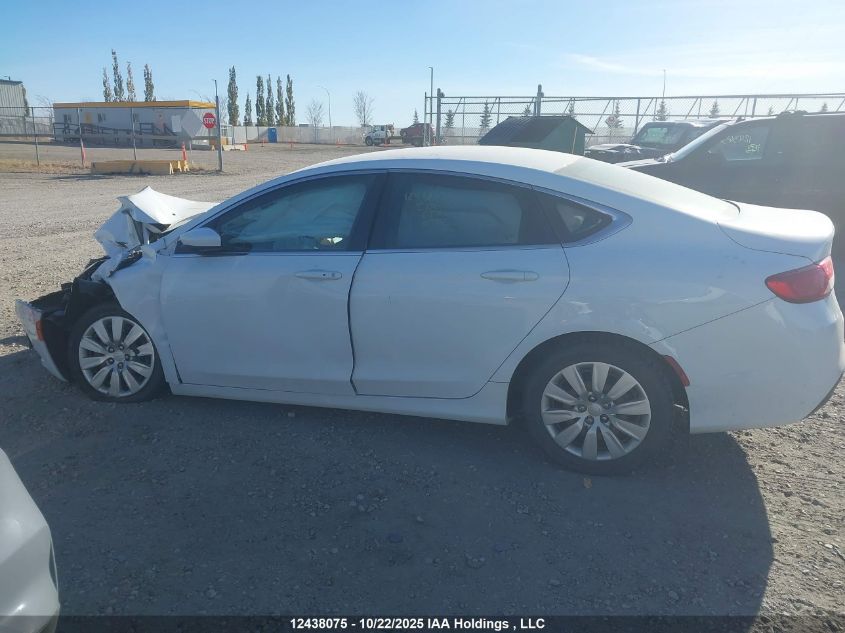 2016 Chrysler 200 Lx VIN: 1C3CCCFB0GN182766 Lot: 12438075