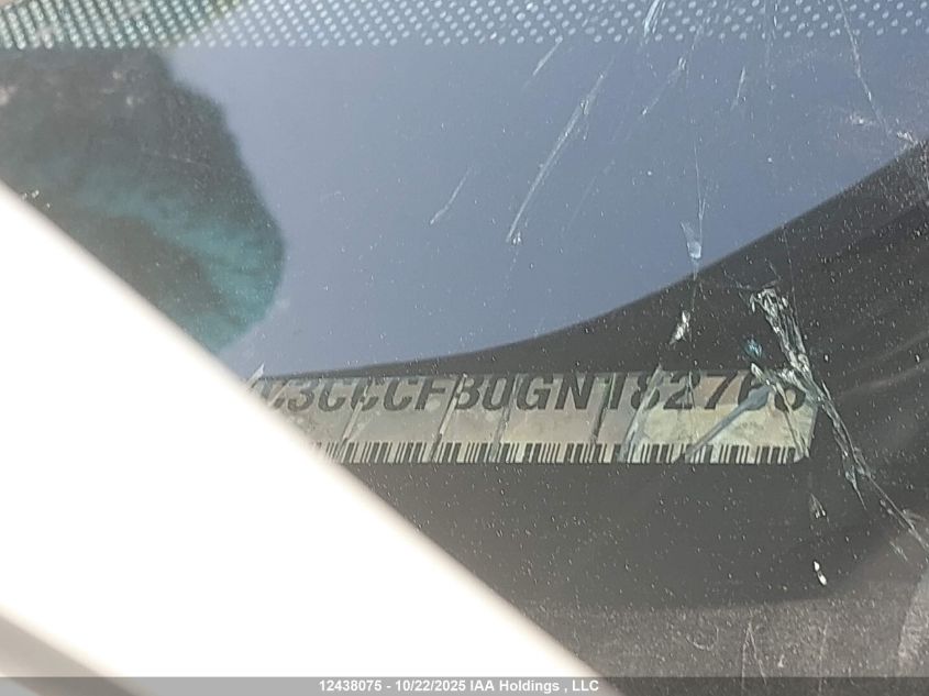 2016 Chrysler 200 Lx VIN: 1C3CCCFB0GN182766 Lot: 12438075