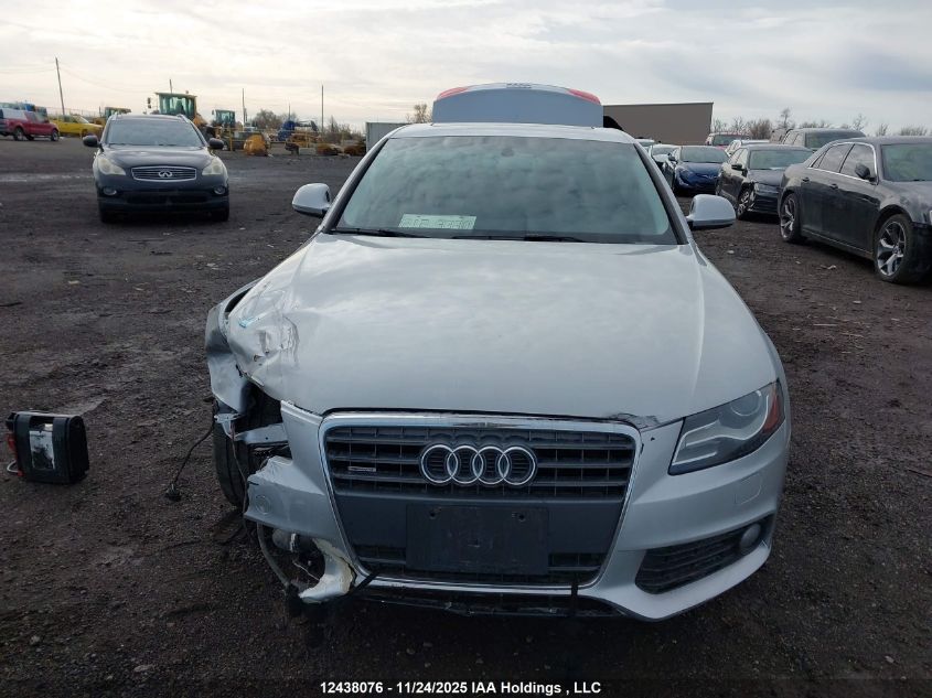 2009 Audi A4 2.0T Standard VIN: WAULF68K39N015514 Lot: 12438076