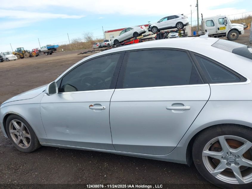 2009 Audi A4 2.0T Standard VIN: WAULF68K39N015514 Lot: 12438076